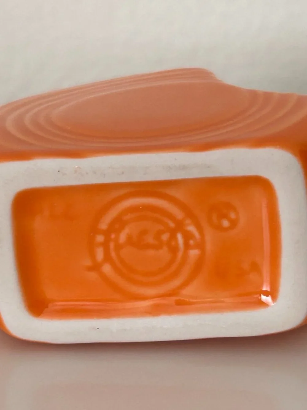 Fiesta Orange Mini Disk Pitcher